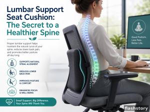 lumbar support seat cushion