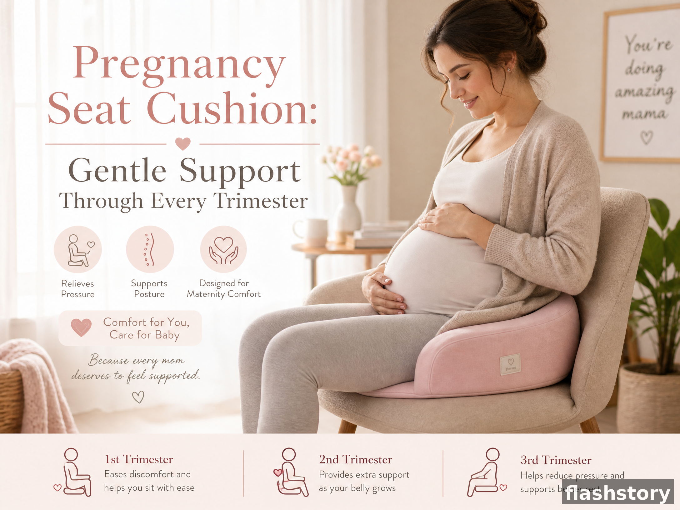 Pregnancy Seat Cushion: Gentle Support Through Every Trimester