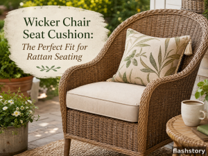 wicker chair seat cushion